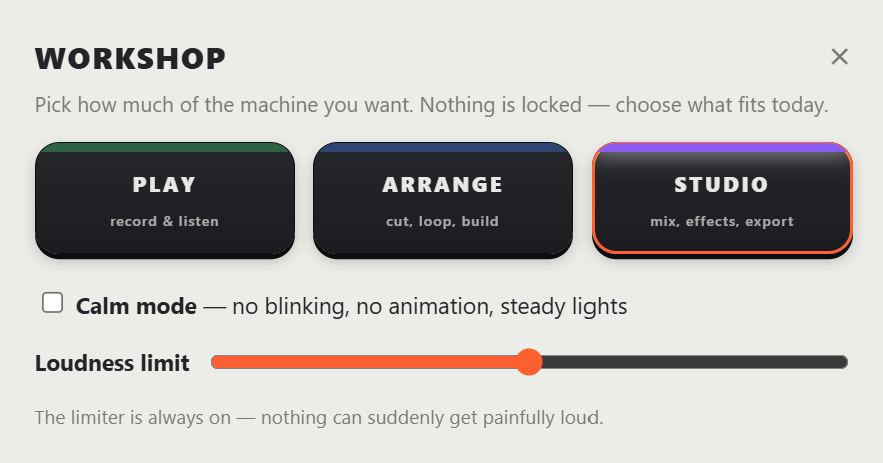 TAPE — a DAW for kids — image 3