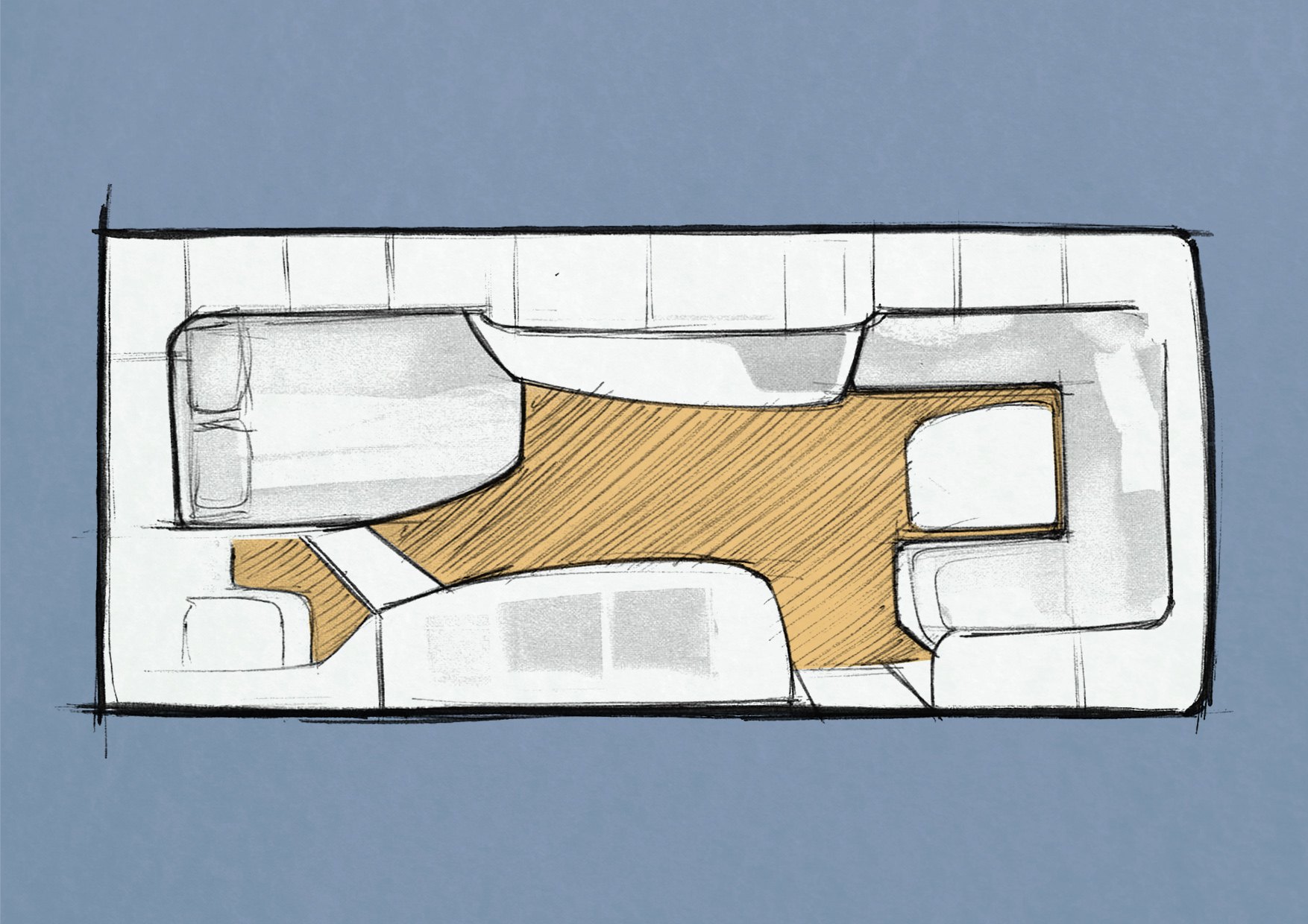 Concept Caravan Interior, design by Koncave — image 5
